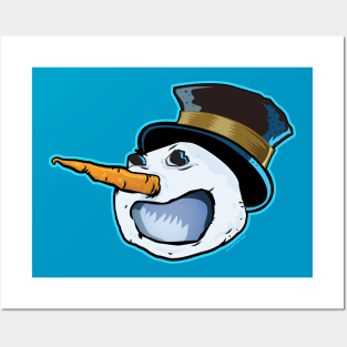 Snowman Posters and Art